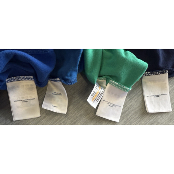 Lands End Top Womens 2X Lot 4 Shirts Comfort Casual Cotton Relaxed Stretch Basic - Picture 9 of 9